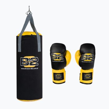 Боксерський набір для дітей DIVISION B-2 Junior black/yellow