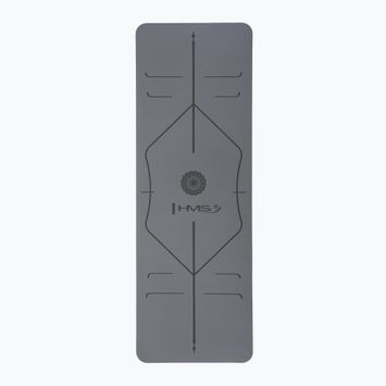 Килимок для йоги HMS YM10 gray