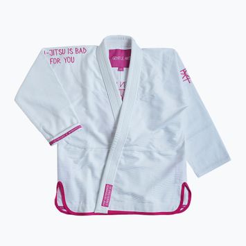 Гі для бразильського джиу-джитсу чоловіче MANTO Balaclava BJJ white