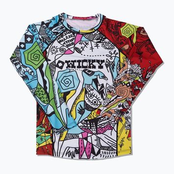 MANTO Wicky Rashguard з довгим рукавом різнокольоровий