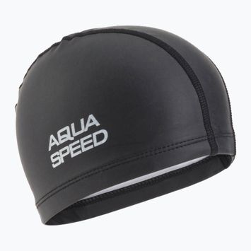 Шапочка для плавання AQUA-SPEED Best чорна