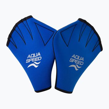 Рукавички для плавання AQUA-SPEED сині