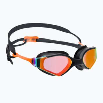 Окуляри для плавання AQUA-SPEED Blade Mirror чорні/помаранчеві