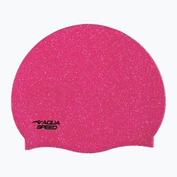 Шапочка для плавання AQUA-SPEED Reco рожева