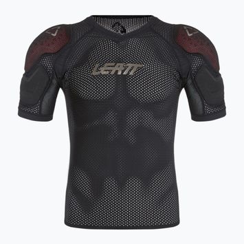Чоловіча велофутболка Leatt 3DF AirFit Lite Evo Sholder чорна