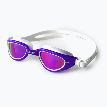 ЗОНА3 Окуляри для плавання з поляризацією фіолетово-білого кольору