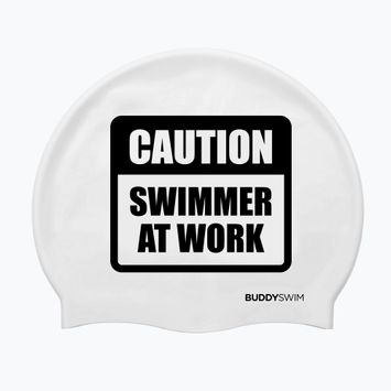 Шапочка для плавання BuddySwim CSW Silicone white