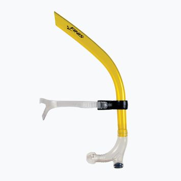 Трубка для плавання фронтальна FINIS Swimmers Snorkel yellow