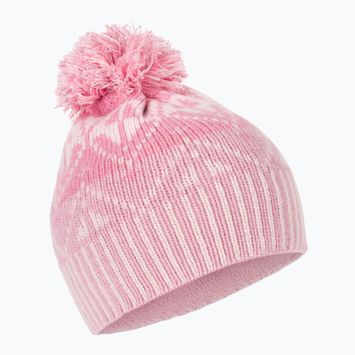 Дитяча зимова шапка Reima Pohjoinen сіро-рожевого кольору