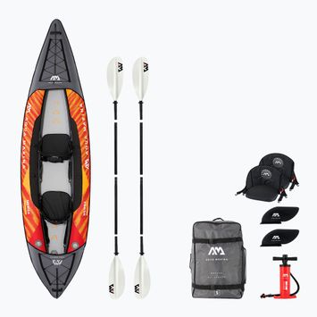 Надувна байдарка 2-х місна 12’10” Aqua Marina Touring Kayak оранжева Memba-390