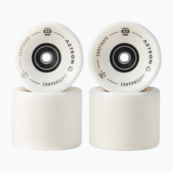 Колеса для скейту  Aztron Surfskate 65 мм / 78A 4 шт. bright white