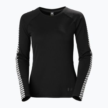 Жіноча термоактивна кофта Helly Hansen Lifa Active Stripe Crew black
