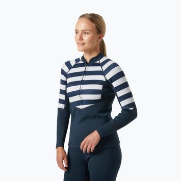 Жіноча неопренова куртка Helly Hansen Waterwear 2.0 2 мм в темно-синю смужку