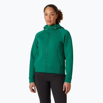 Жіноча куртка Helly Hansen HP Ocean Full Zip Jacket 2.0 смарагдового кольору