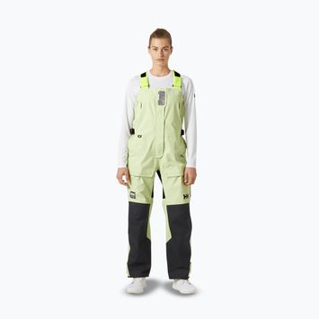 Штани вітрильні жіночі Helly Hansen Skagen Pro Bib washed lime