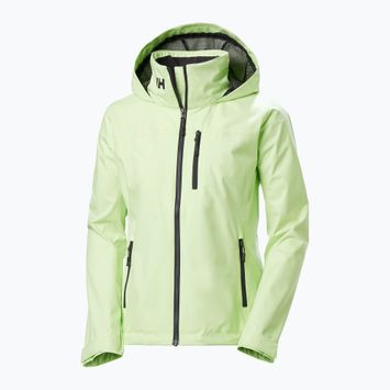 Куртка вітрильна жіноча Helly Hansen Crew Hooded 2.0 washed lime