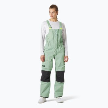 Штани вітрильні жіночі Helly Hansen Pier 4.0 Bib eucalyptus