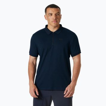 Футболка поло чоловіча  Helly Hansen Hp 1/2 Zip Polo navy