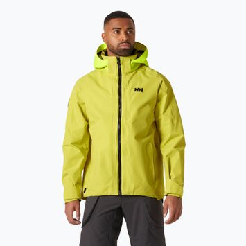 Куртка вітрильна чоловіча Helly Hansen Hp Storm Racing cyber lime