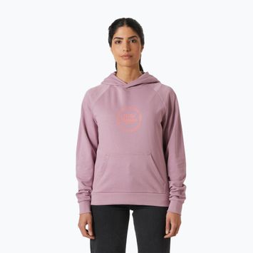 Кофта жіноча Helly Hansen Core Graphic Hoodie purple clay