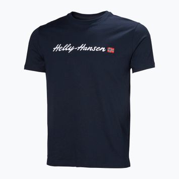 Футболка чоловіча Helly Hansen Core Graphic T 2.0 navy