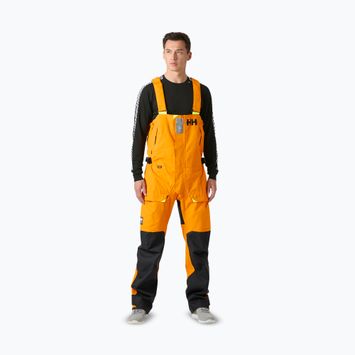 Штани вітрильні чоловічі Helly Hansen Skagen Offshore Bib ignite orange