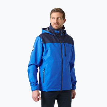 Куртка вітрильна чоловіча Helly Hansen Crew Hooded 2.0 cobalt 2.0