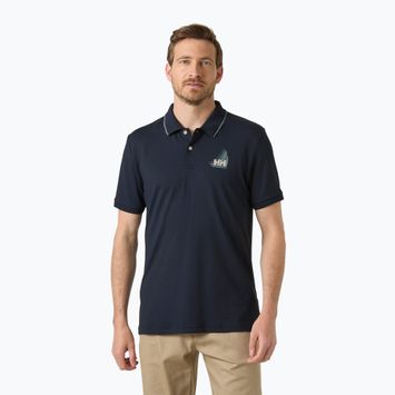 Футболка поло чоловіча Helly Hansen Hp Figari Polo navy