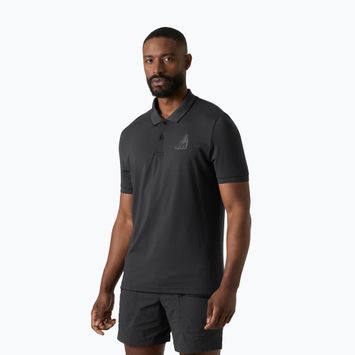Футболка поло чоловіча Helly Hansen Hp Figari Polo ebony