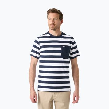 Футболка чоловіча Helly Hansen Hudson navy stripe