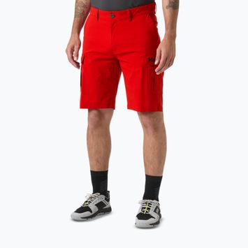 Шорти вітрильні чоловічі Helly Hansen QD Cargo 11" red