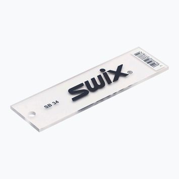 Скребок сноубордичний для воску  Swix Sb34D Plexi SB білий SB034D