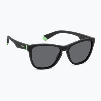 Окуляри сонцезахисні дитячі Polaroid PLD 8056/S matte black/grey polarized