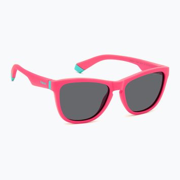 Окуляри сонцезахисні дитячі Polaroid PLD 8056/S matte pink/grey polarized