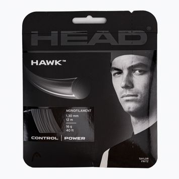Тенісна струна HEAD Hawk 12 m чорна 281103