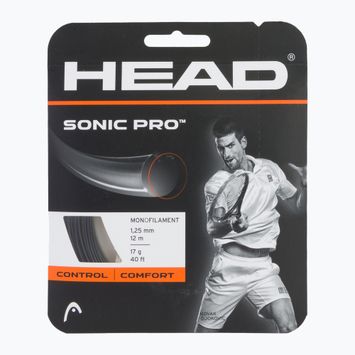 Тенісна струна HEAD Sonic Pro 12 m чорна 281028