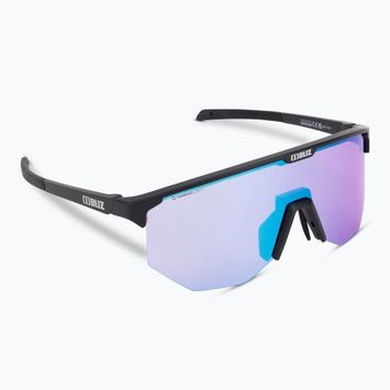 Велосипедні окуляри Bliz Hero Nano Optics Nordic Light S2 матові чорні/світла бегонія/фіолетово-сині мульти