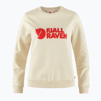 Кофта жіноча Fjällräven Logo Sweater chalk white/flame orange