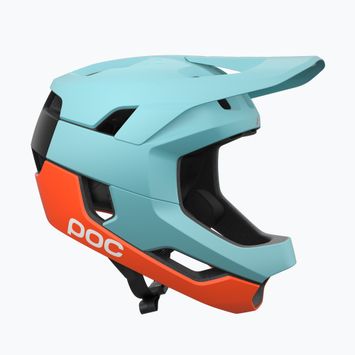 Шолом велосипедний POC Otocon Race MIPS indicolite blue matt/carnelian orange matt