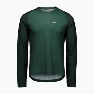 Чоловічий велосипедний лонгслів POC Motion Air Jersey pargasite зелений
