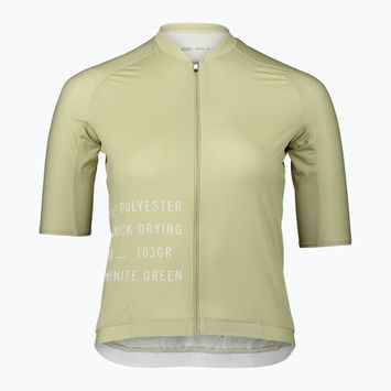 Футболка велосипедна жіноча POC Pristine Print prehnite green