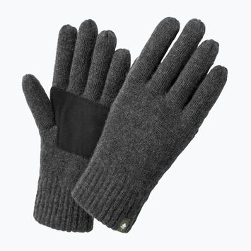 Рукавички трекінгові жіночі Pinewood Knitted Wool d.anthracite mel
