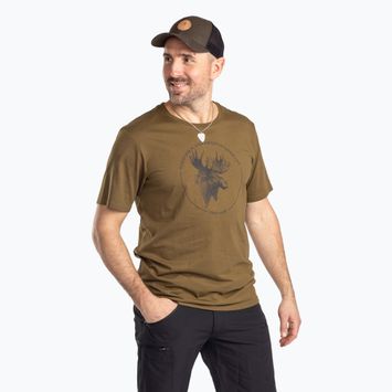 Футболка чоловіча Pinewood Moose olive