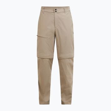 Штани трекінгові чоловічі Peak Performance Iconiq Zip avid beige