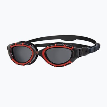 Окуляри для плавання Zoggs Predator Flex Polarized red/ black/ smoke polarized