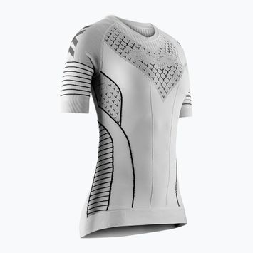 Жіноча бігова футболка X-Bionic Twyce Race SS арктичний білий/перлинно-сірий
