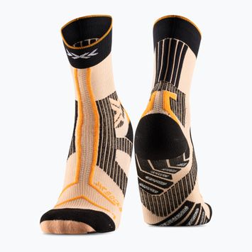 Шкарпетки X-Socks Trailrun Terraskin Expert Crew fresh peach/x black/blazing orange
