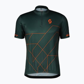 Чоловіча велофутболка SCOTT RC Team 20 aruba green/braze orange