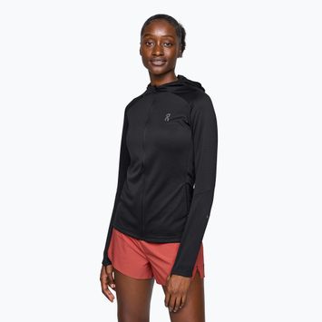 Кофта для бігу жіноча On Climate Zip Hoodie black