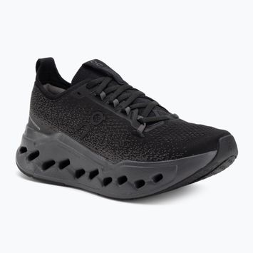 Кросівки для бігу жіночі On Cloudsurfer Max black/eclipse